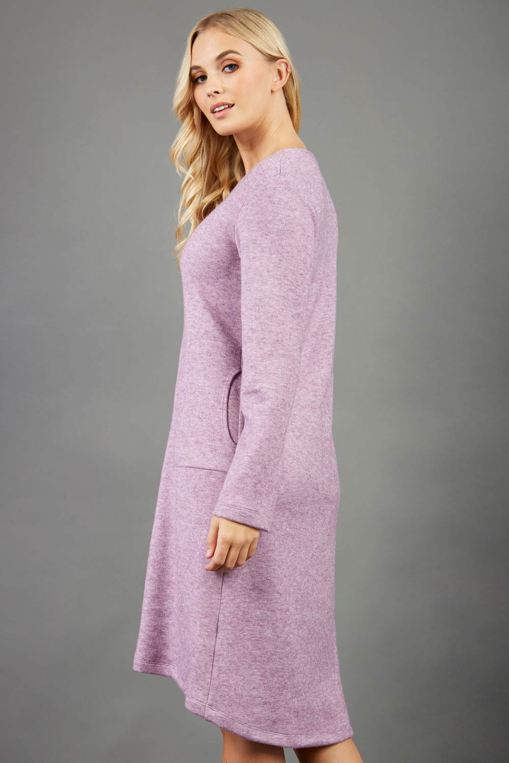 Irena Long Sleeve Tricot Dress 