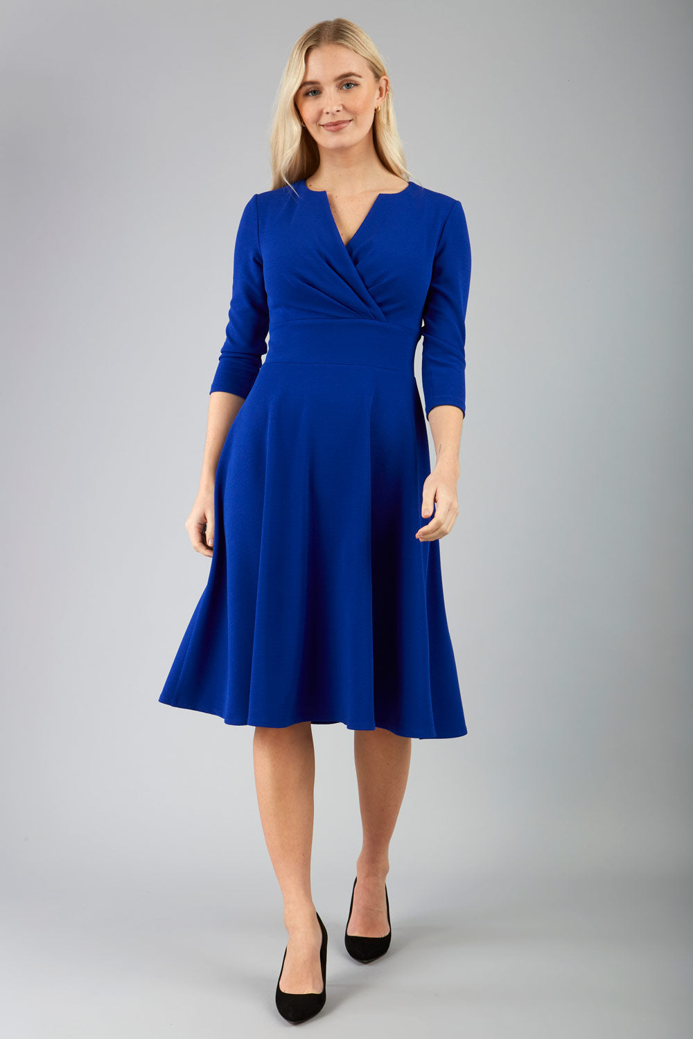 January Sleeved Swing Dress 