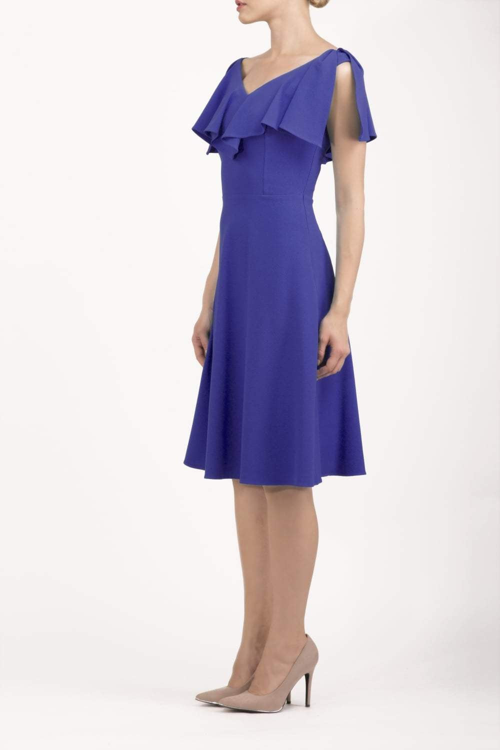 Layla Plain Dress Elegant A-Line Style Layla Plain Dress Elegant A-Line Style