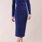 Long Sleeved Lydia Midi Pencil Dress 