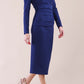 Long Sleeved Lydia Midi Pencil Dress 