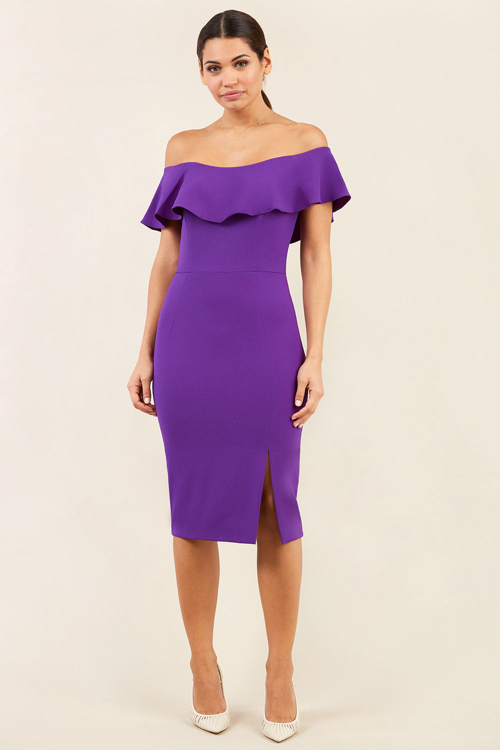 Lucia Off Shoulder Pencil Dress 