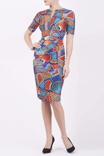 Lydia Printed Dress 