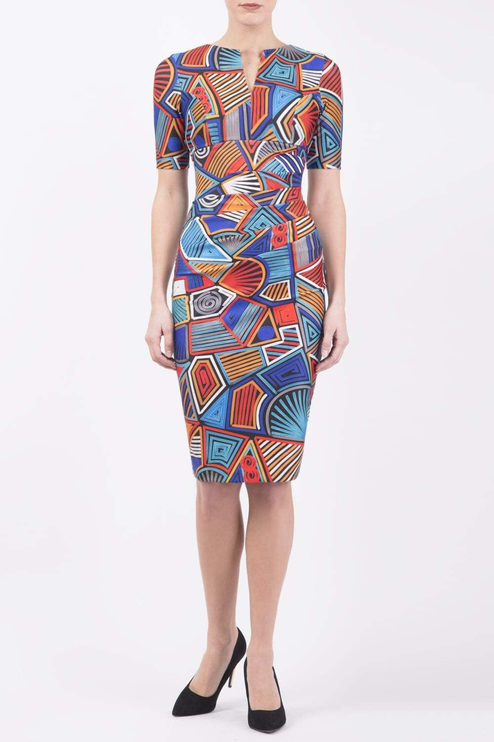 Lydia Printed Dress 