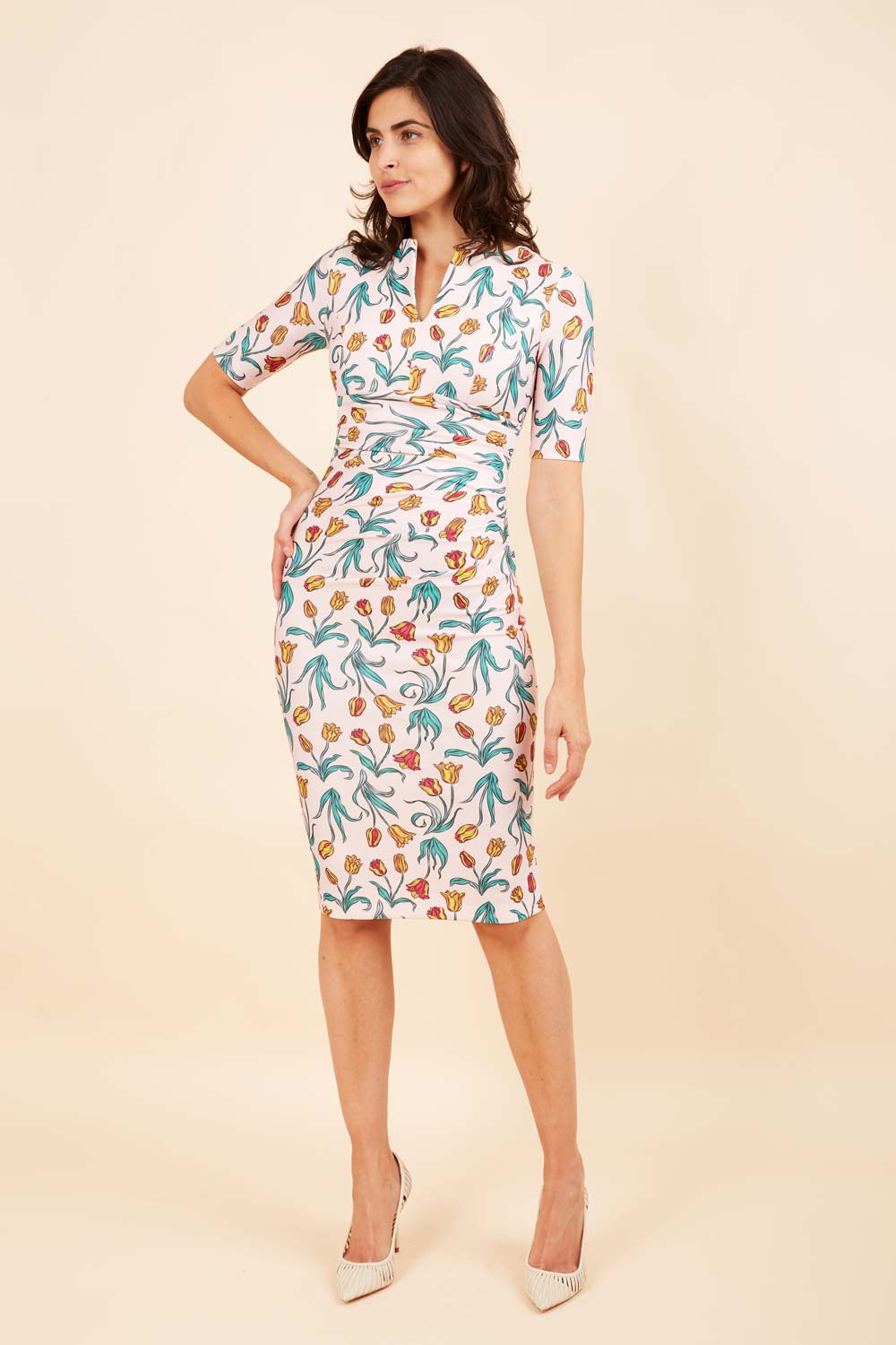 Lydia Printed Dress 