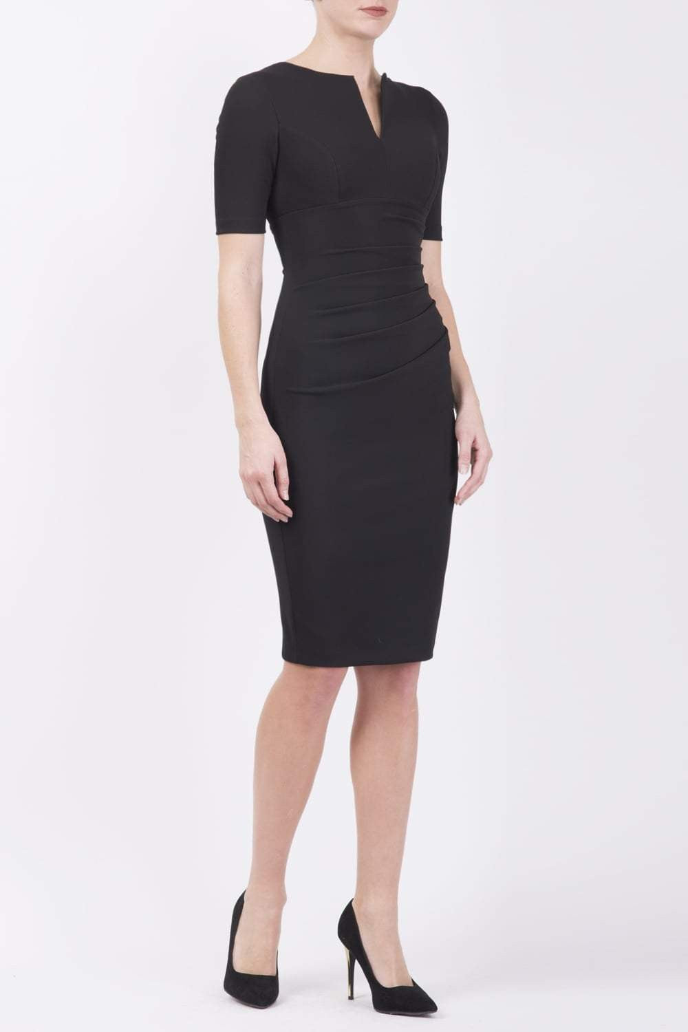 Lydia Short Sleeve Pencil Dress 
