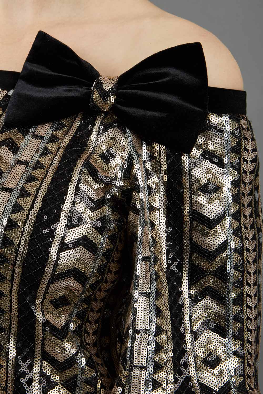 Madonna Bow Detail Dress 