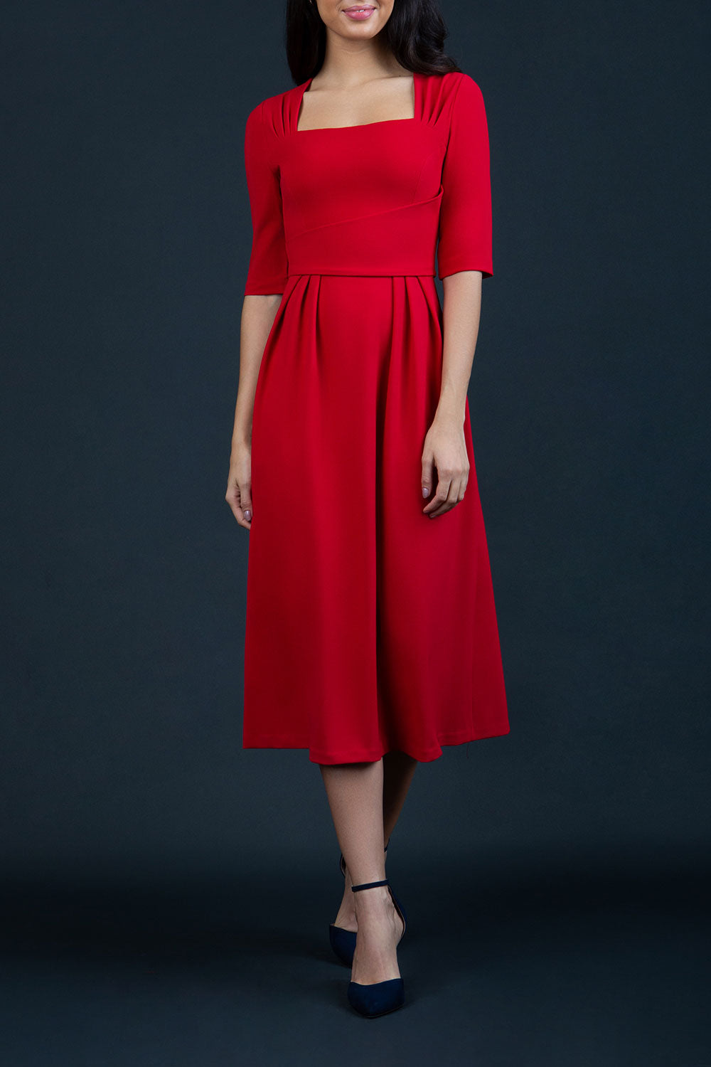 Mimi Midi Swing Dress 