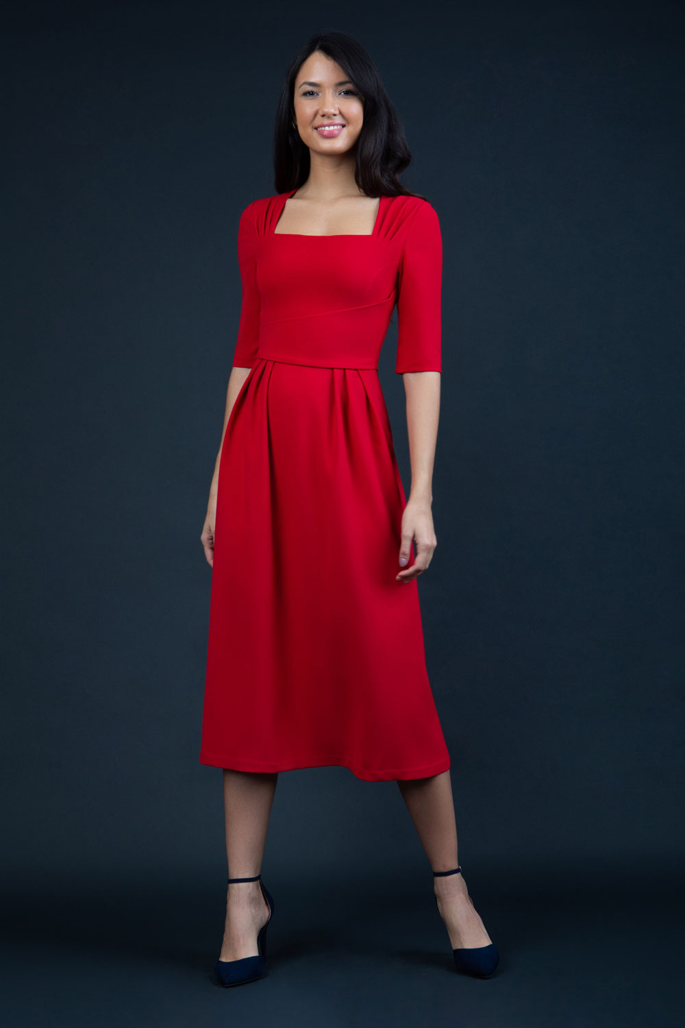 Mimi Midi Swing Dress 