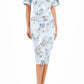 Mustique Botanical Print Dress 