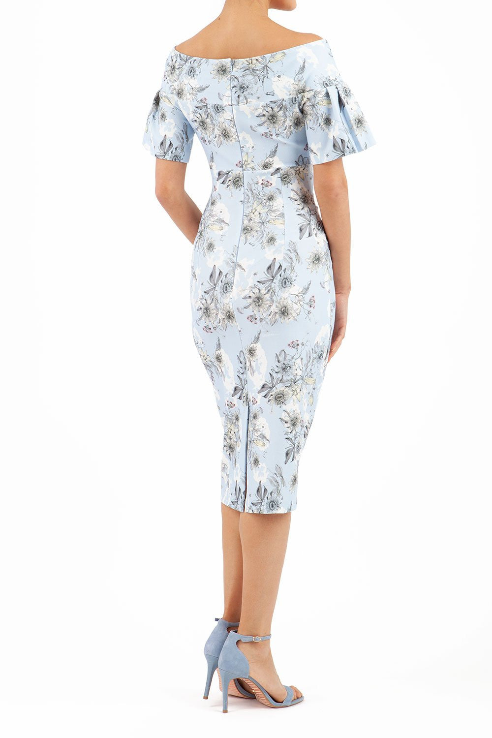 Mustique Botanical Print Dress 