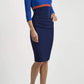 Nadia 3/4 Sleeve Colour Block Dress 