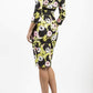 Nadia 3/4 Sleeved Print Dress 