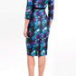 Nadia 3/4 Sleeved Print Dress 