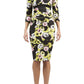 Nadia 3/4 Sleeved Print Dress 