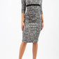 Nadia Circle Jacquard Dress 