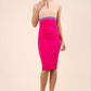 Nadia Colour Block Sleeveless Dress 