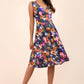 Aldeburgh A-Line Printed Dress