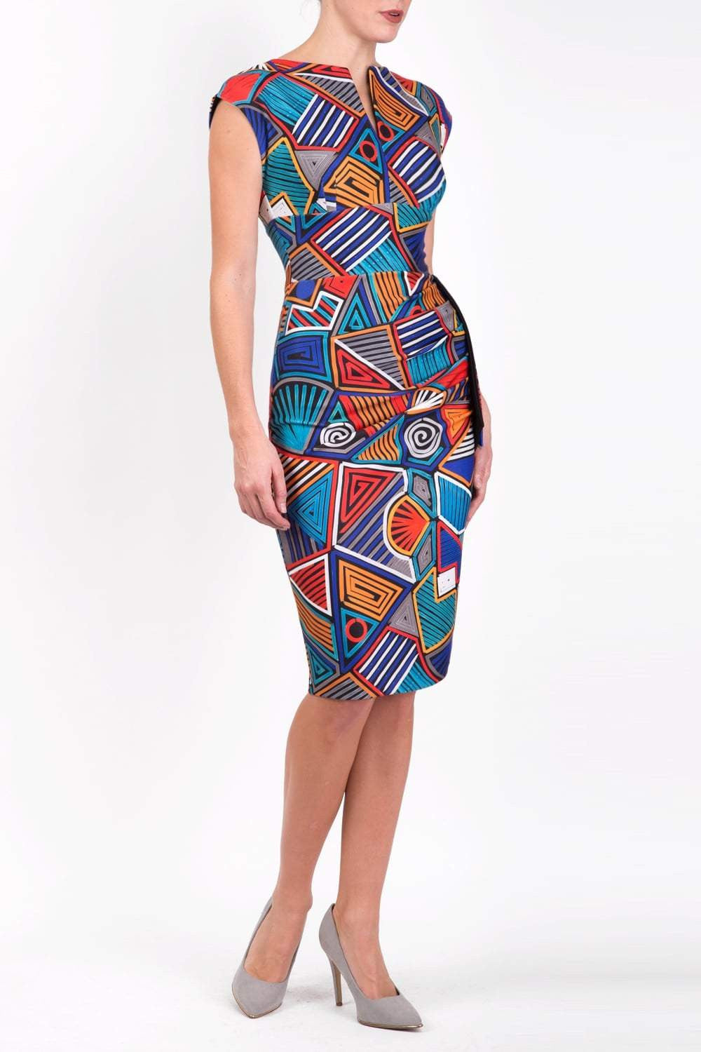 Ogle Print Dress 