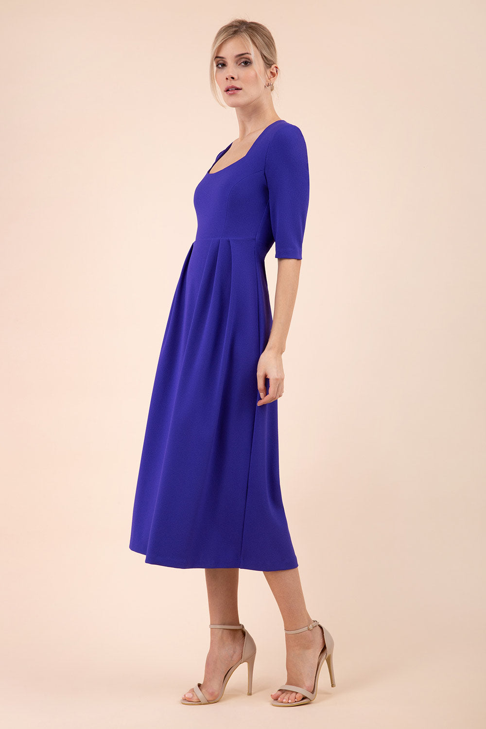 Padstow Midi A-line Dress 