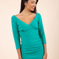 Regatta Low V-Neckline Pencil Dress 
