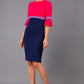 Reggie Sleeved Colour Block Dress 