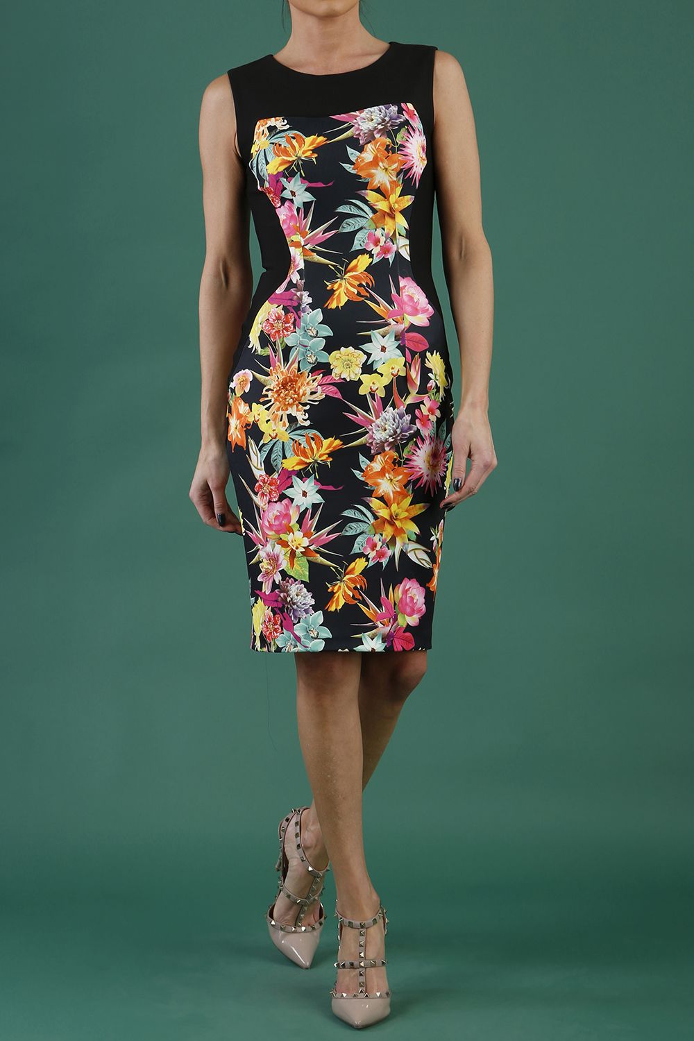 Rita Floral Print Dress 