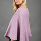 Rosalia Tricot Poncho 