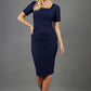 Seed Albany Pencil Skirt Short Sleeve Dress 