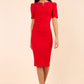 Seed Fitzrovia Short Sleeve Pencil Dress 