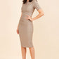 Seed Fitzrovia Short Sleeve Pencil Dress 