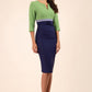 Seed Lara Colour Block Pencil Dress 