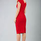 Seed Leela Rounded Neckline Cap Sleeved Dress 