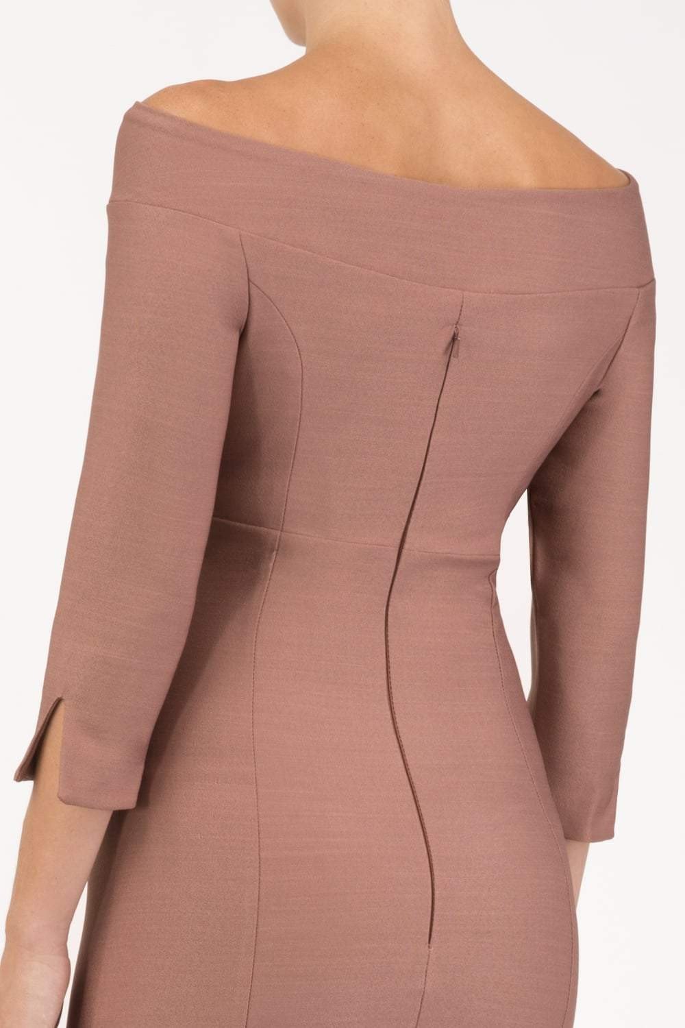 Seed Miranda Bardot Neckline Pencil Dress 