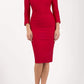 Seed Miranda Bardot Neckline Pencil Dress 