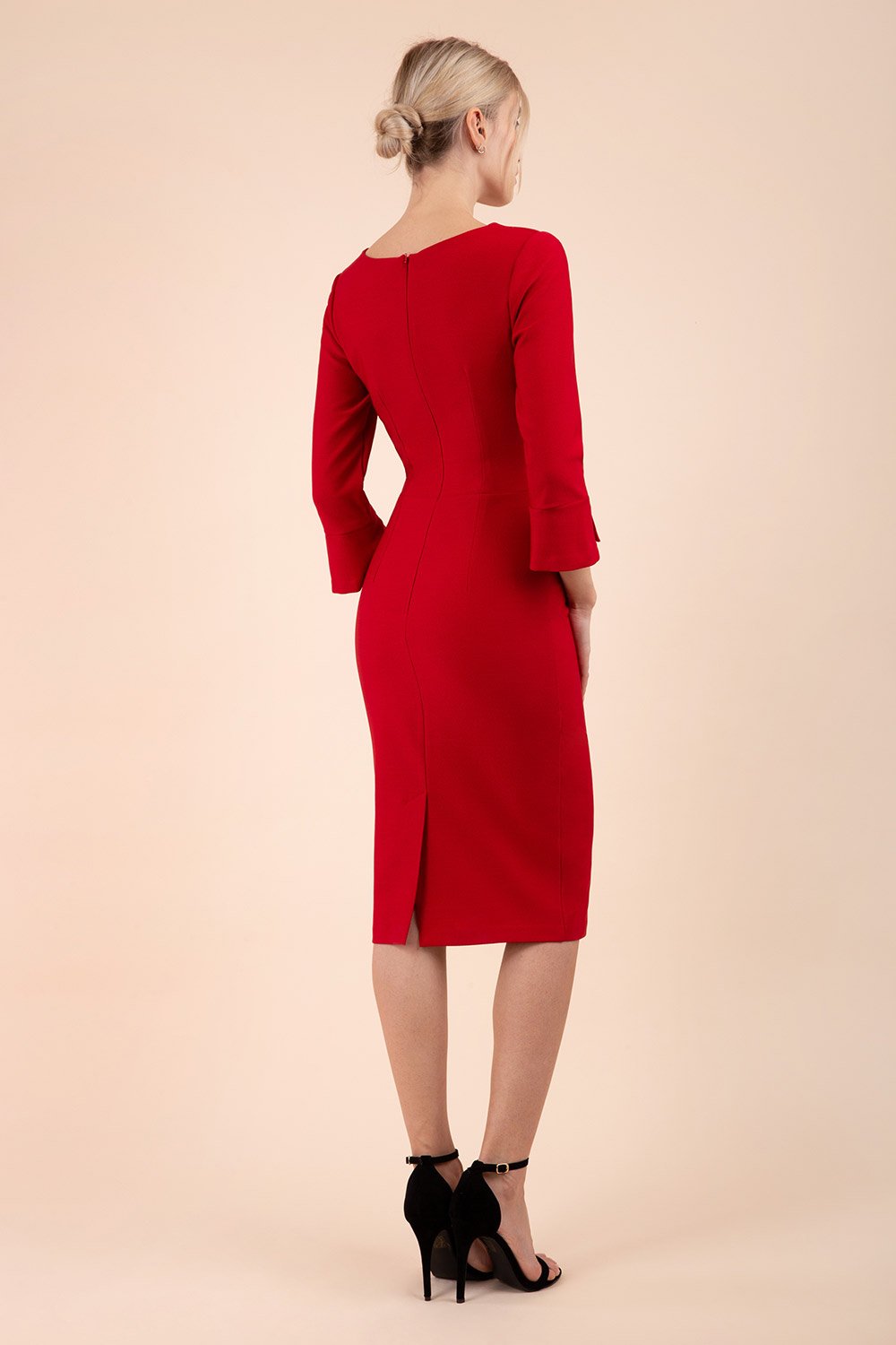 Seed Orla Asymmetric Pencil Dress 