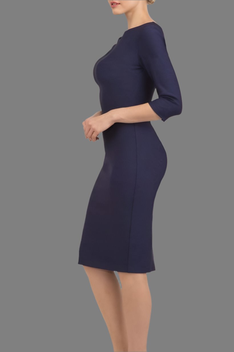 Seed Segovia Sleeved Pencil Dress 