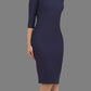 Seed Segovia Sleeved Pencil Dress 