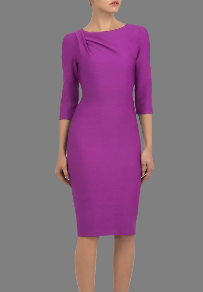 Seed Segovia Sleeved Pencil Dress 