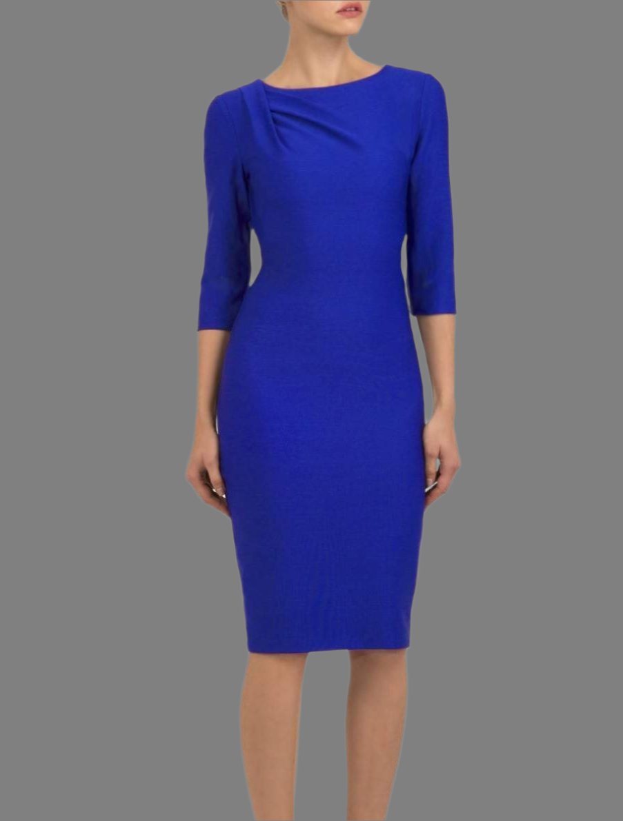 Seed Segovia Sleeved Pencil Dress 