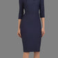 Seed Segovia Sleeved Pencil Dress 