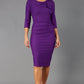 Seed Shirley Three-Quarter Sleeve Dress 