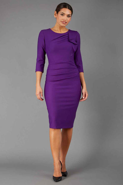 Seed Shirley Three-Quarter Sleeve Dress 