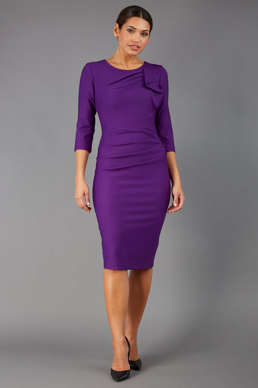 Seed Shirley Three-Quarter Sleeve Dress 