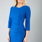 Seed Thornton Round Neck Three-quarter Sleeve Pencil Dress 