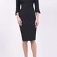 Seed Tuscany Round Neck Pencil Dress 