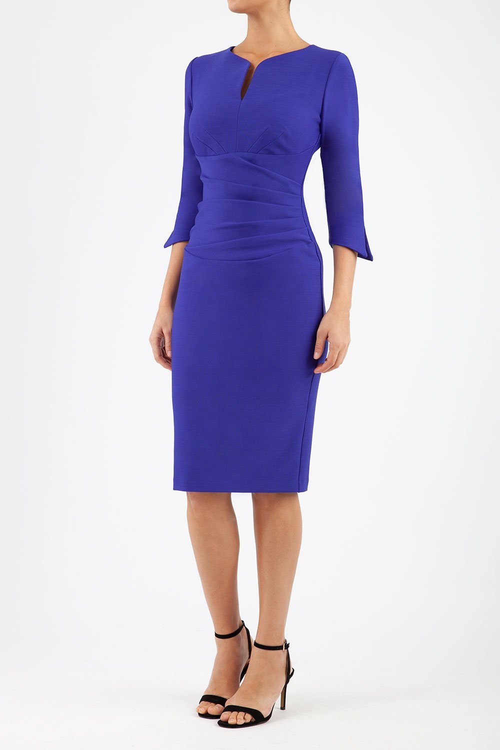 Seed Tuscany Round Neck Pencil Dress 