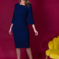 Sorrento Asymmetric Neckline Dress 