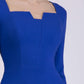 Tiffany Square Neckline Pencil Dress 