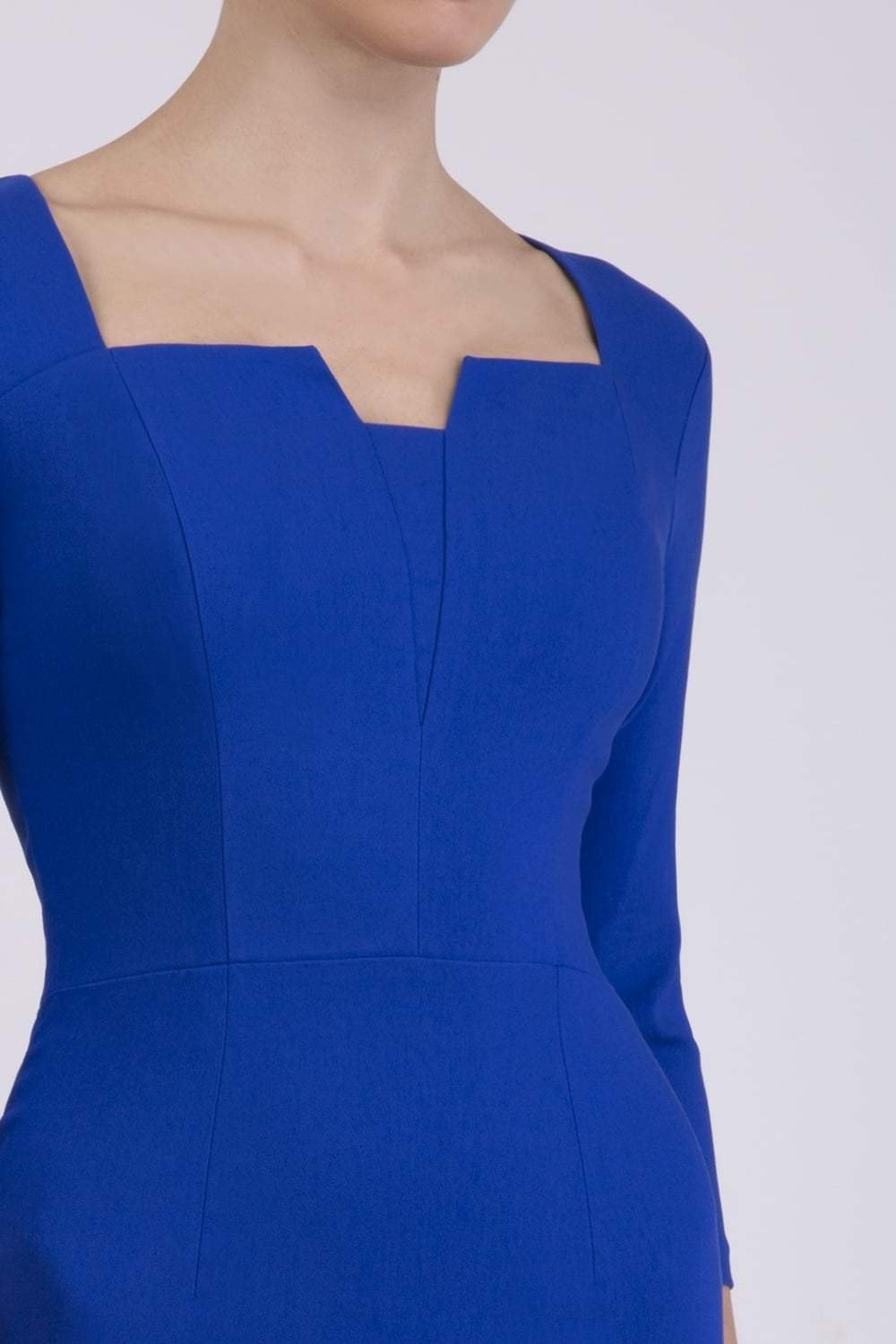 Tiffany Square Neckline Pencil Dress 